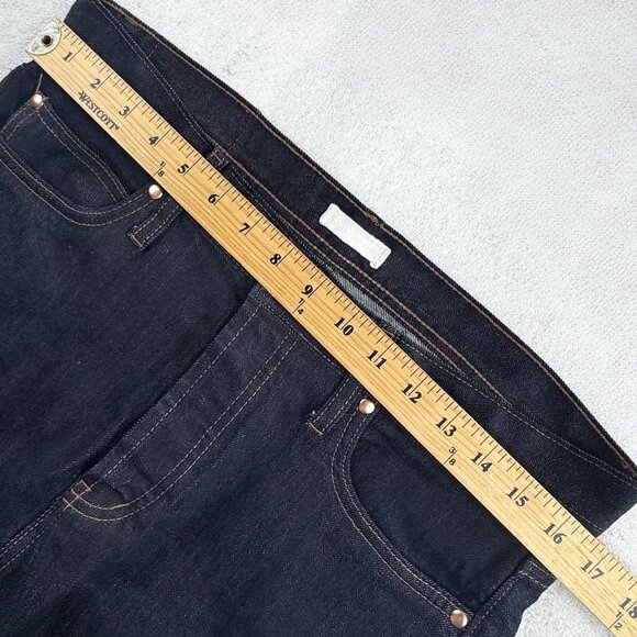 Unbranded Brand UB422 Tight 11oz Indigo Stretch Selvedge Jeans Men’s 33x32 Denim - Picture 9 of 14